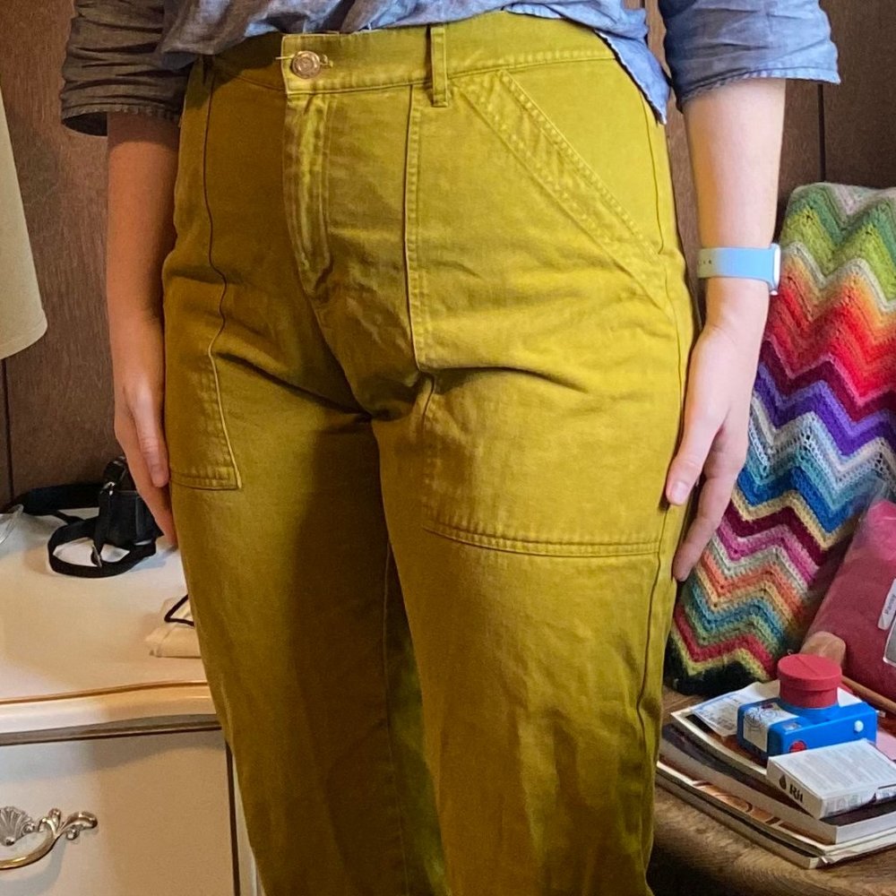 Big Bud Press Pencil Pants - Olive Green - Large